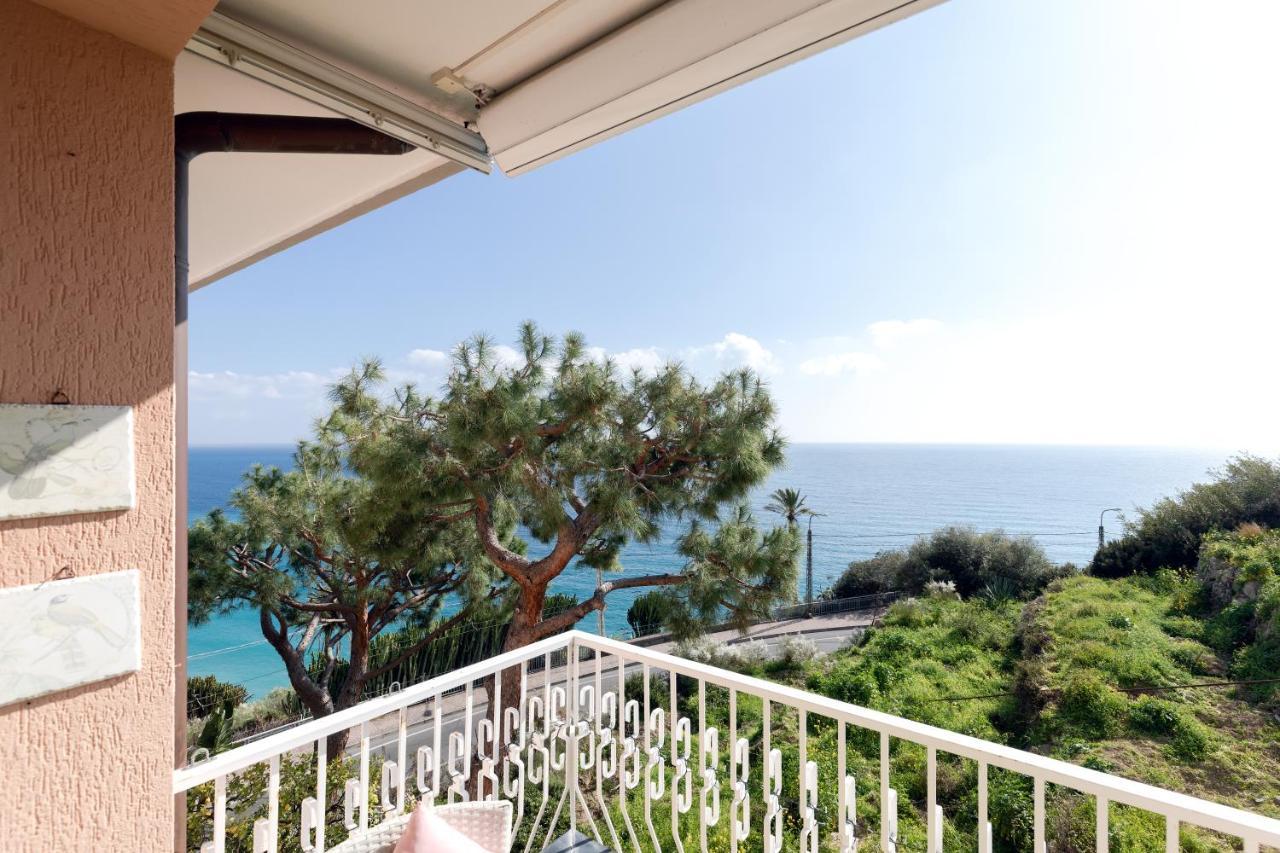 116 - Casa Colorata Vista Mare, 500M Dalla Spiaggia - Parcheggio Privato Gratis Incluso Ospedaletti Eksteriør billede